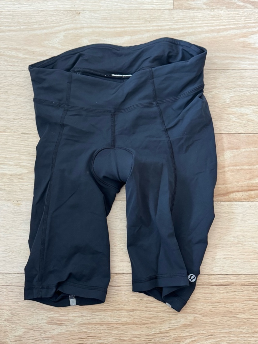 Lululemon Black Cycling Shorts, size 6